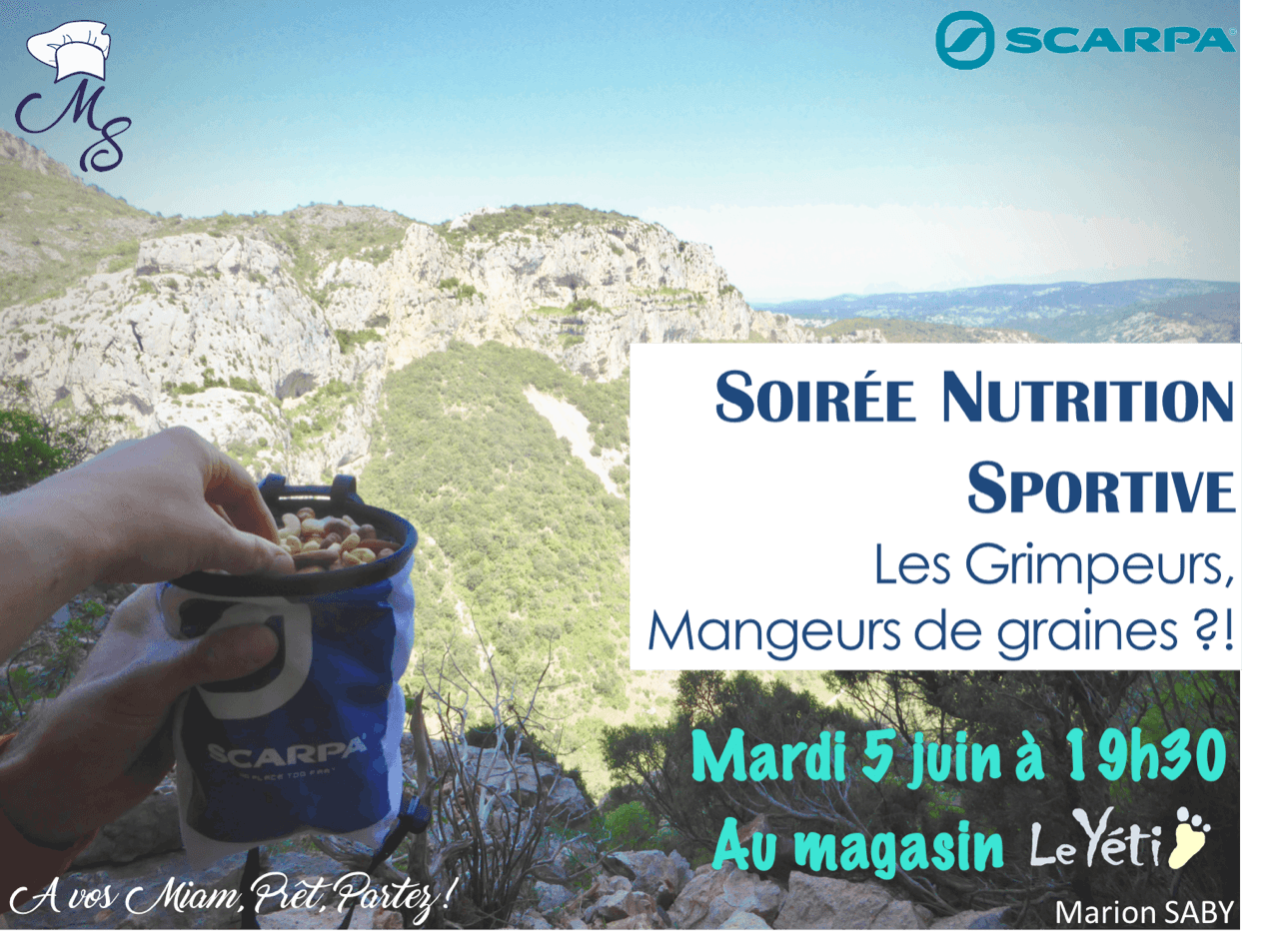 Nutrition sportive : les grimpeurs mangeurs de graines