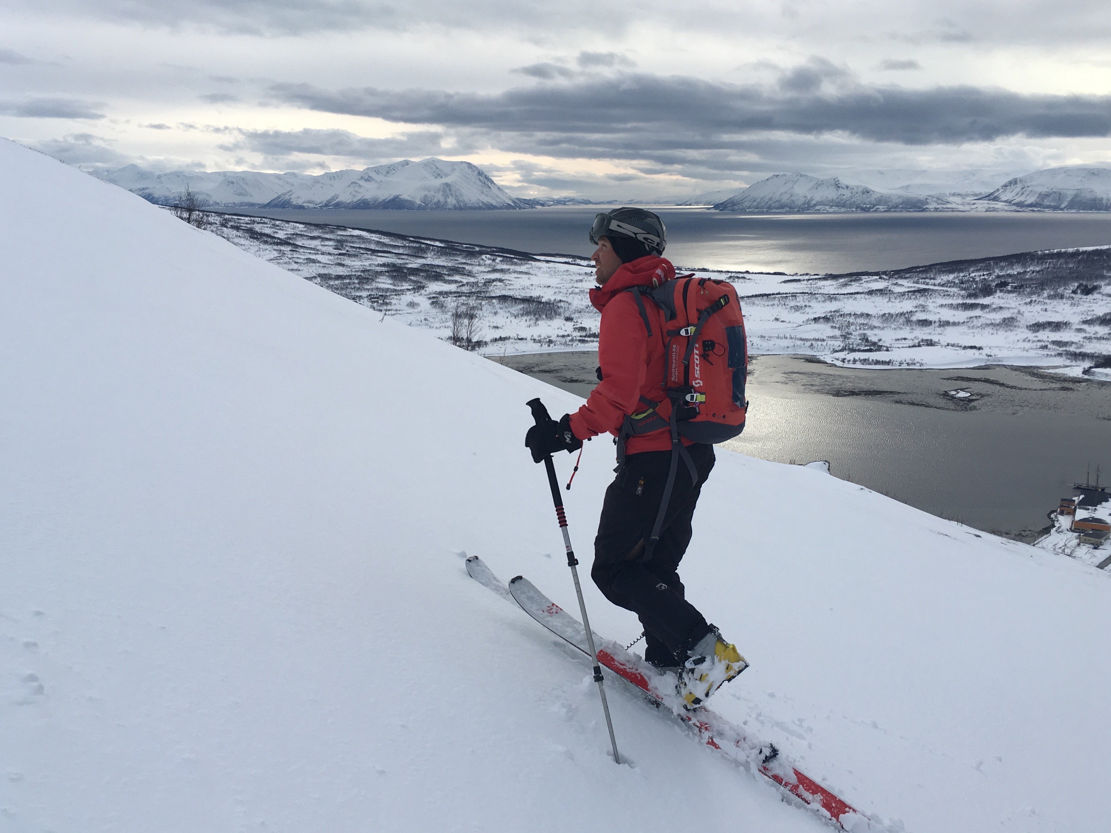 Romain LE PEMP ski de randonnée en Norvège