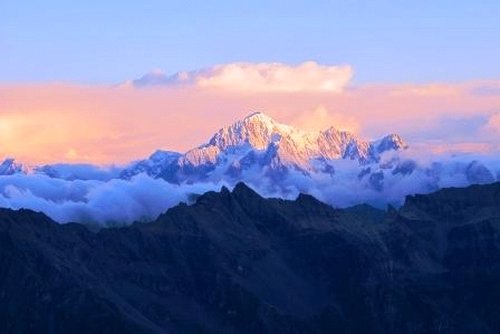 Le Mont Blanc au réveil