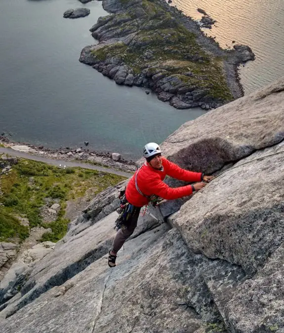 Escalade aux Lofoten