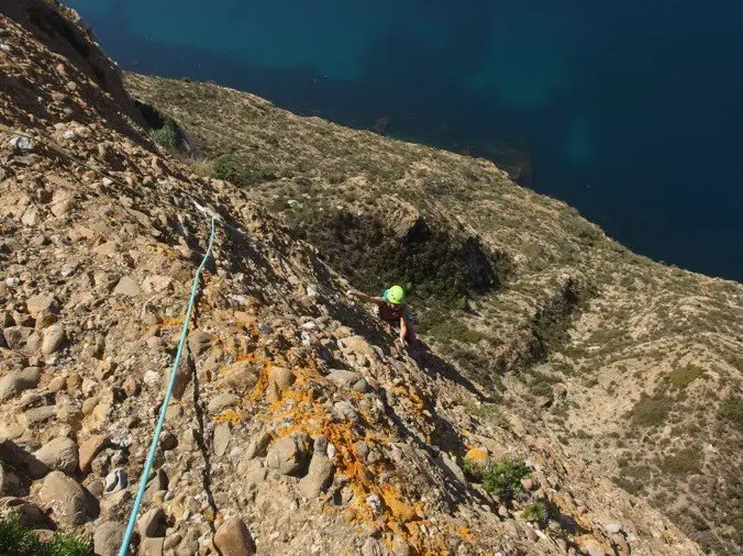 Grande voie Galet-Jade La Ciotat à Cap Canaille