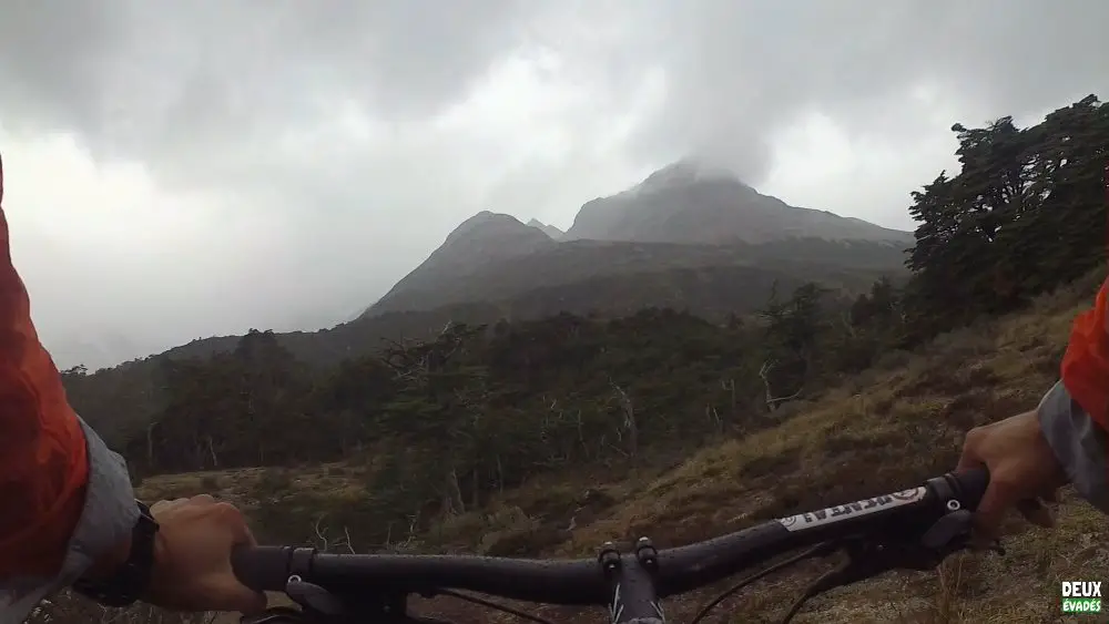 Le cerro Boneto Ushuaia en VTT