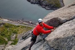 Escalade aux Lofoten