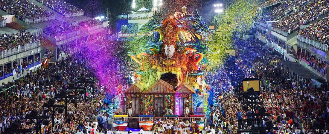Carnaval de Rio de janeiro au Brésil