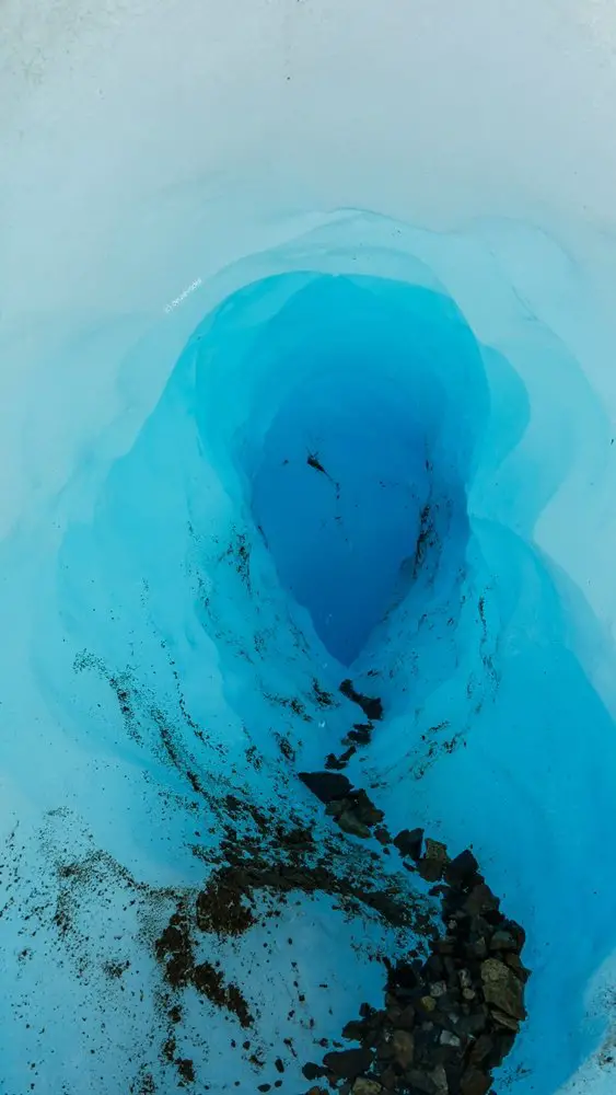 Cavité de glace