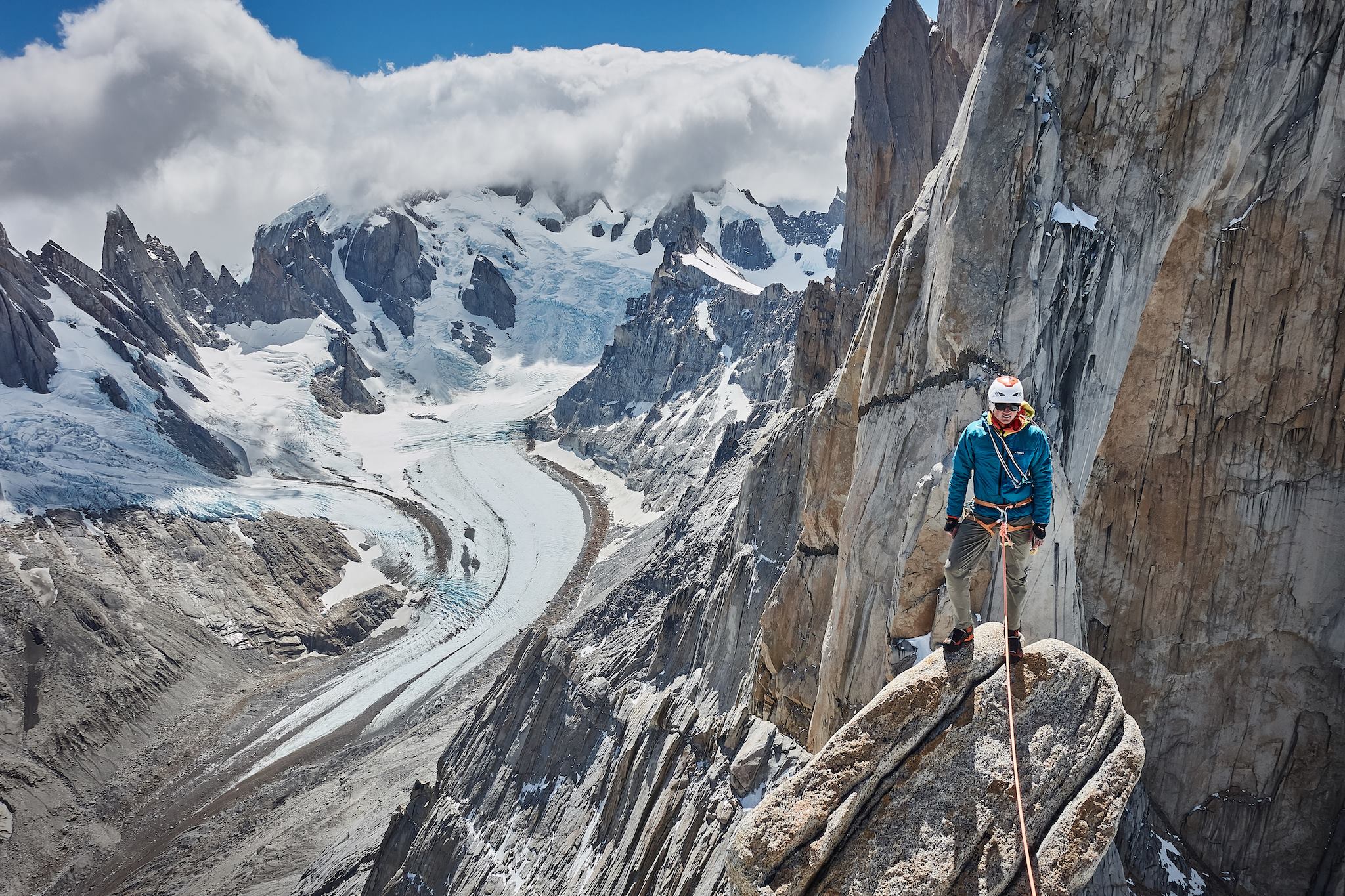 Course alpinisme en rocher en Patagonie