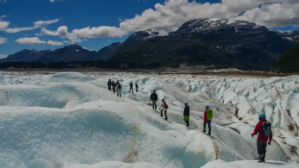 De la glace à perte de vue