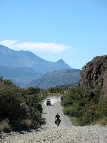 Excursion en vélo au dans la Région d’Aysen