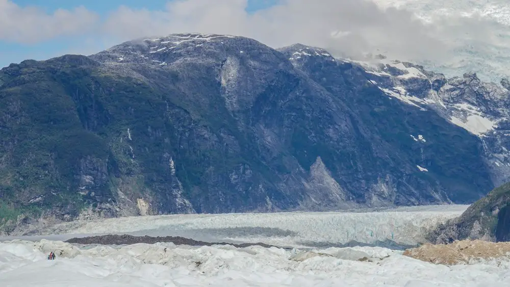 Glacier los Exploradores sur la Carretera austral