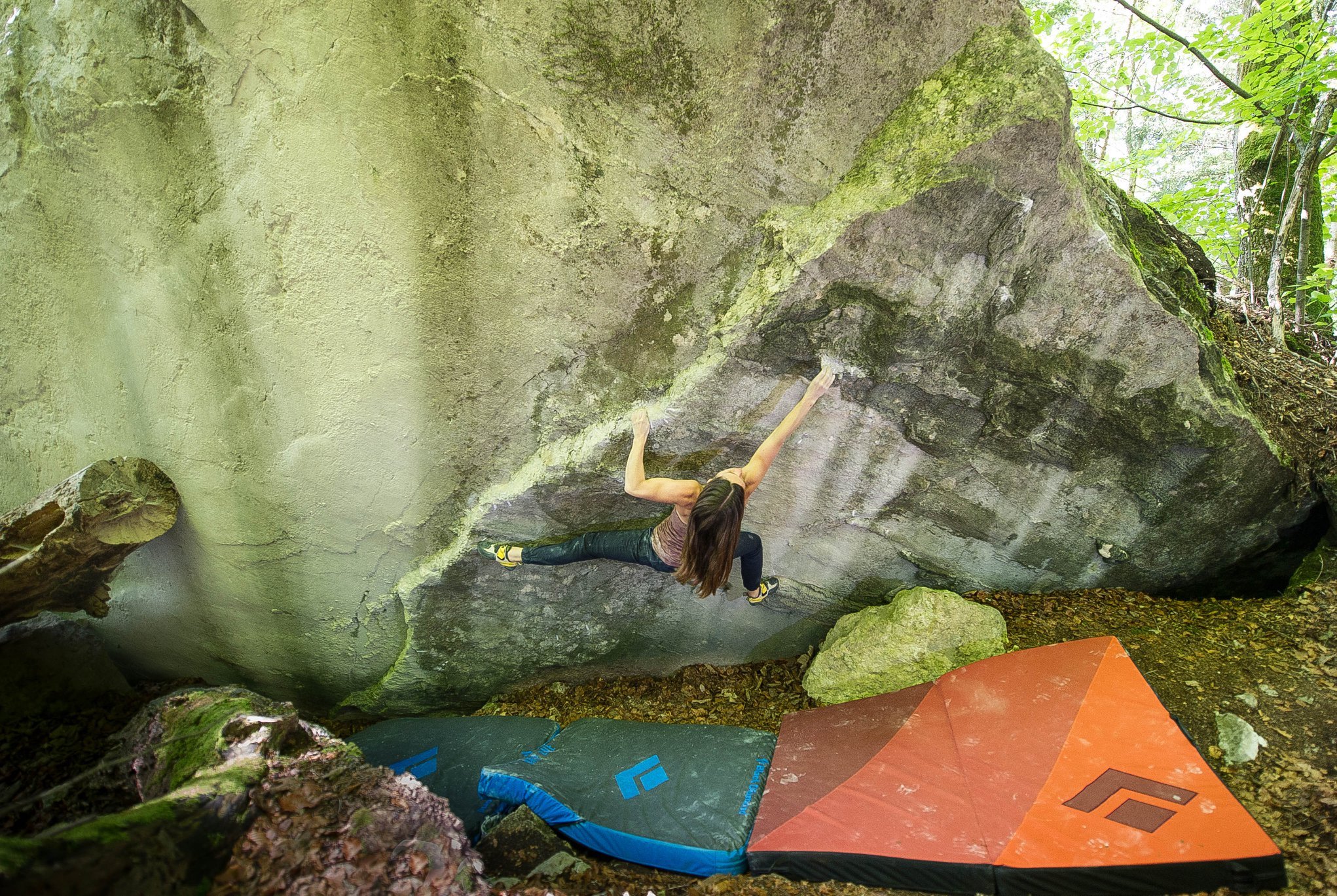 Session escalade en bloc à Kryptos