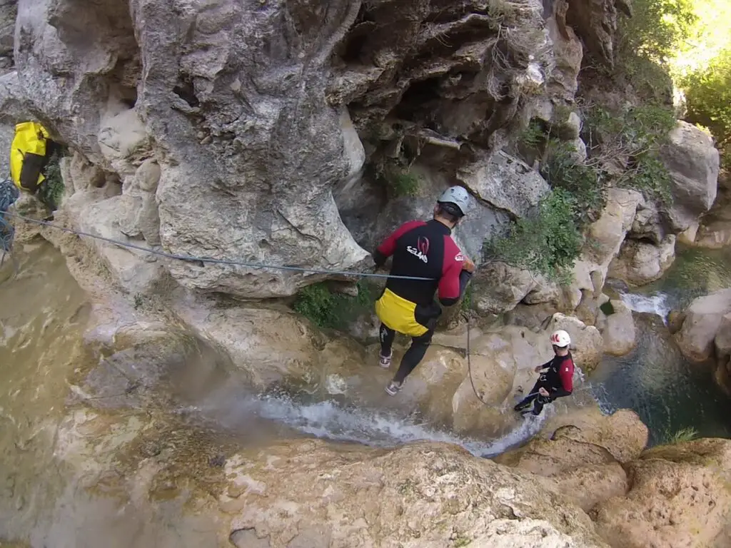 activité canyoning