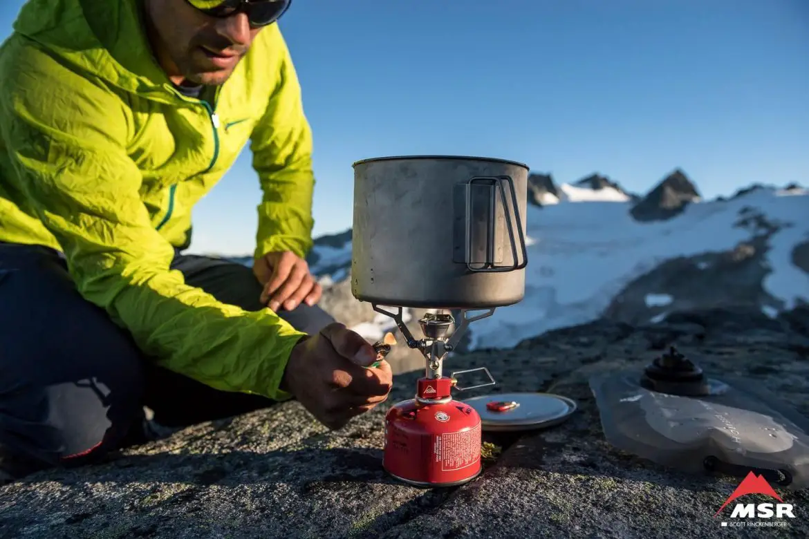 choisir un réchaud à gaz MSR