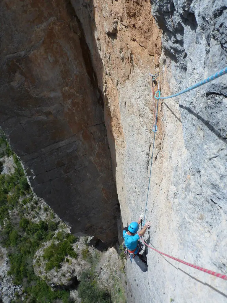 Escalade à la Pena de Sin