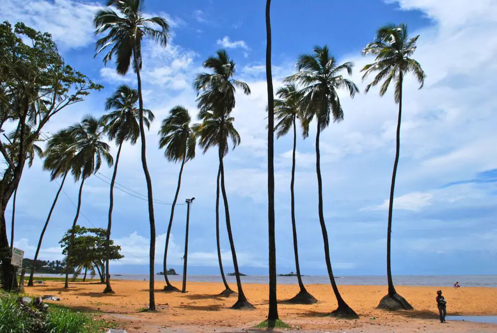 Les plages de Montjoly en Guyane