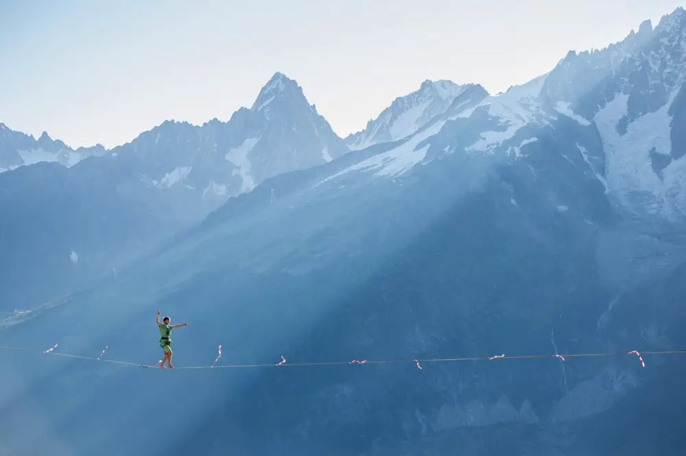 slackline highline avec slack.fr