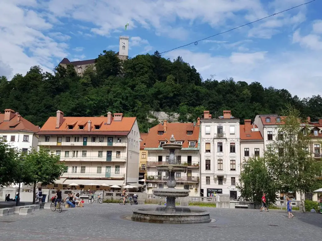 Ljubjlana en Slovénie