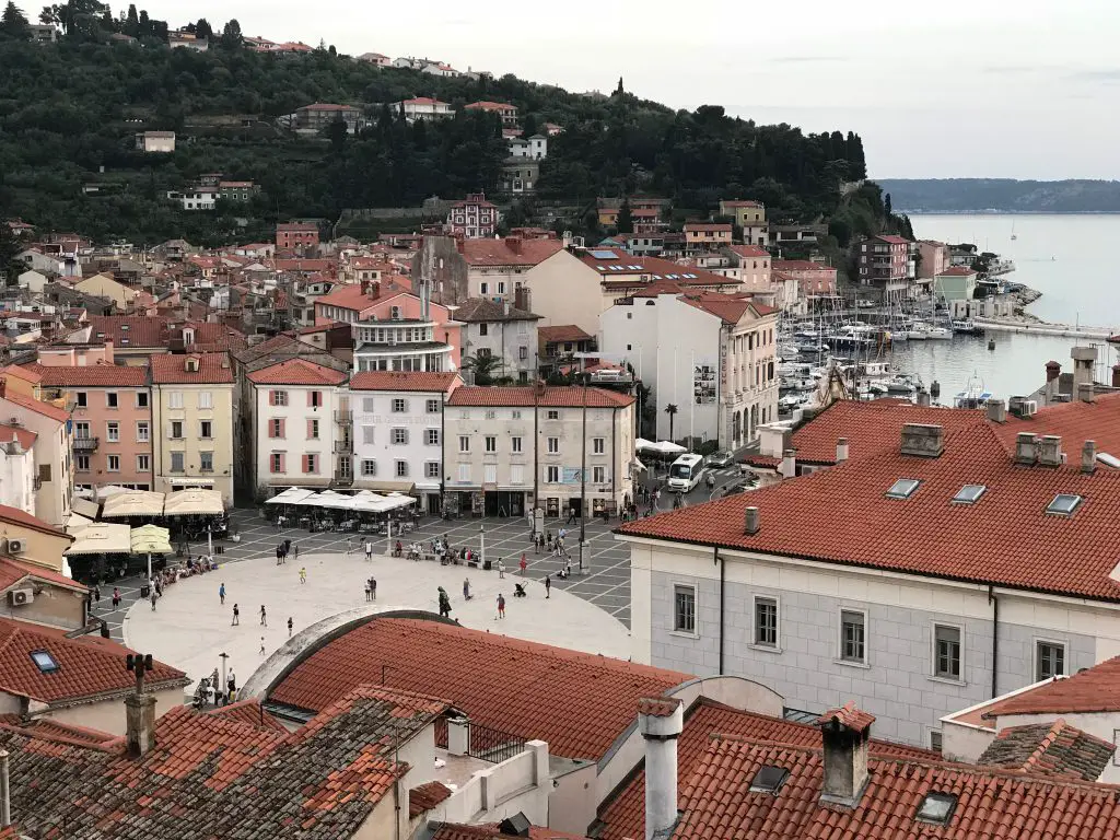 Village de Piran en Slovénie