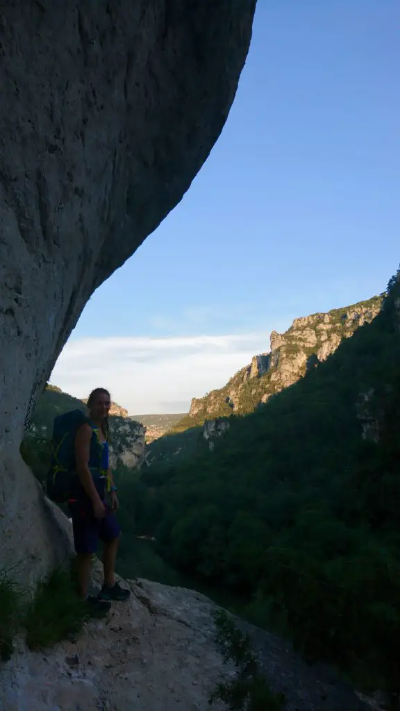 Vue au niveau de Tennessee dans les Gorges du Tarn