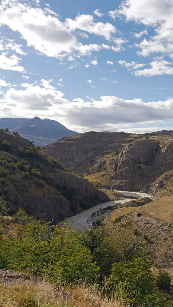 Le début de la randonnée de la laguna Torre