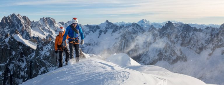 Randonnée glaciaire avec Petzl