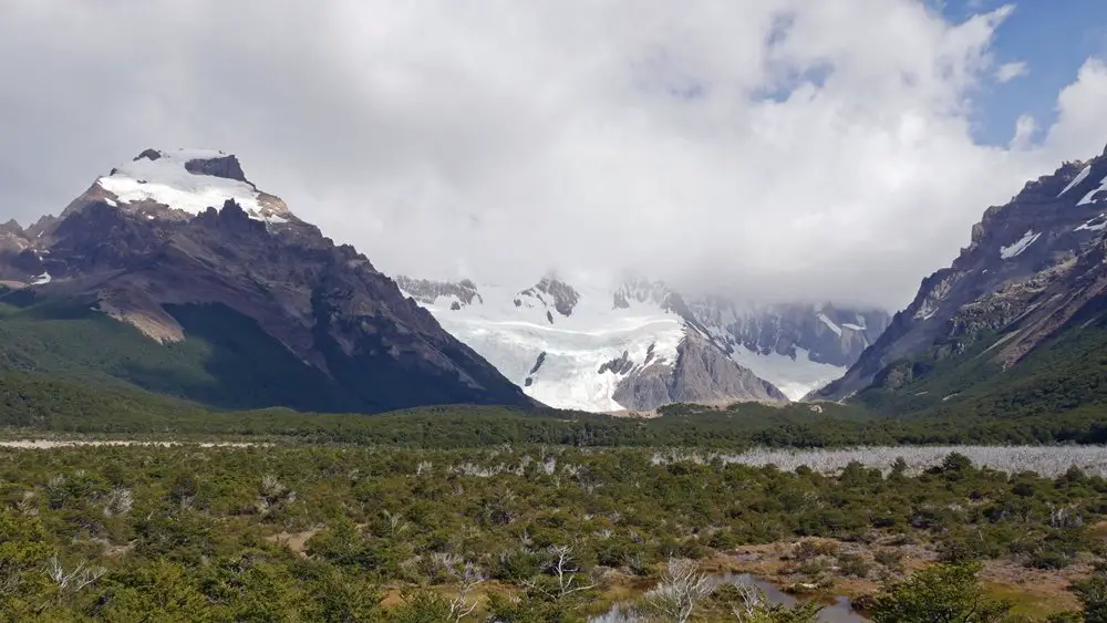 Vue depuis le sentier de la laguna Torre