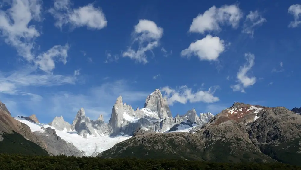 Vue du Fitz Roy depuis le sentier