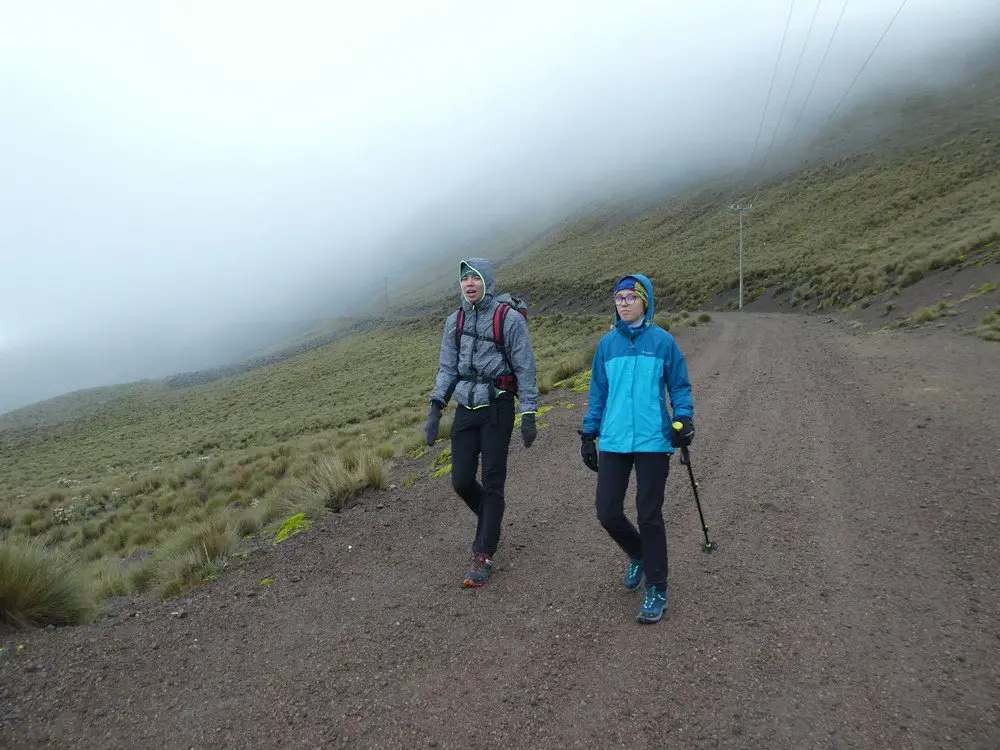 3900 m petit coup de fatigue de cette randonnée au Mexique