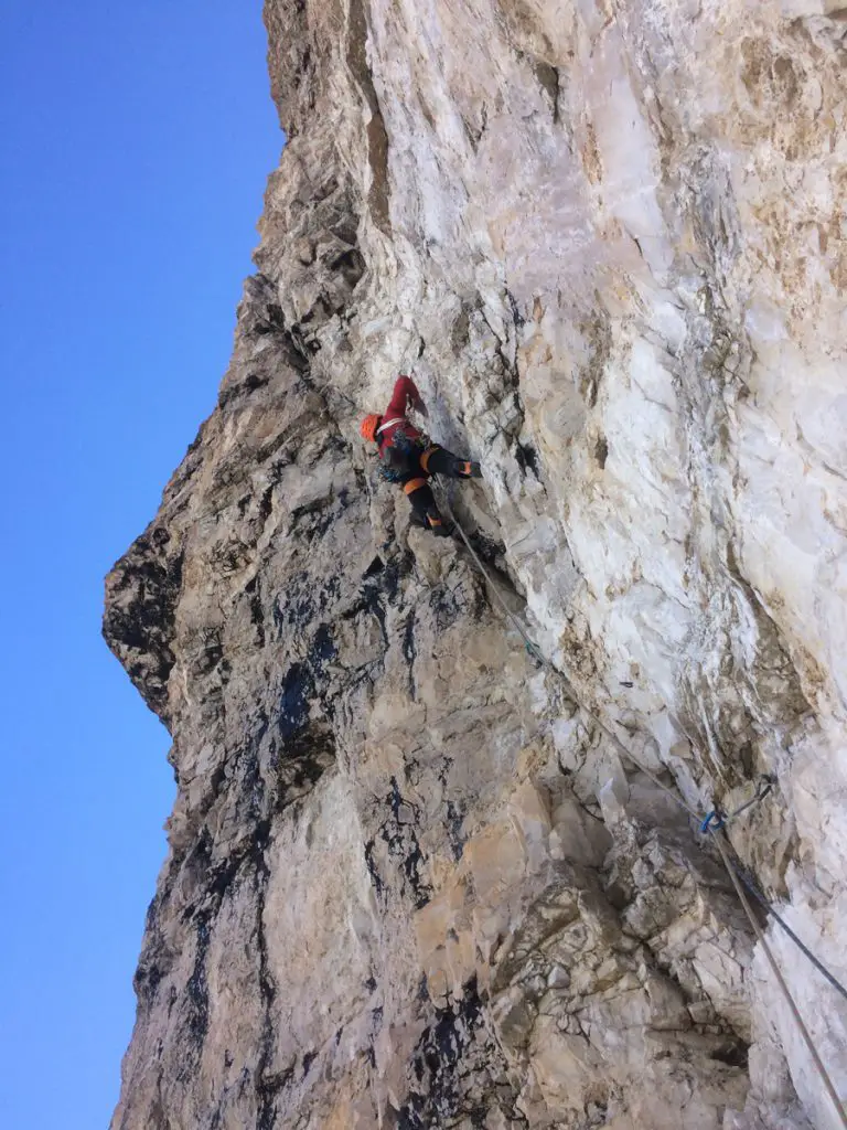 La Cima Grande lors du trip escalade dans les Dolomites