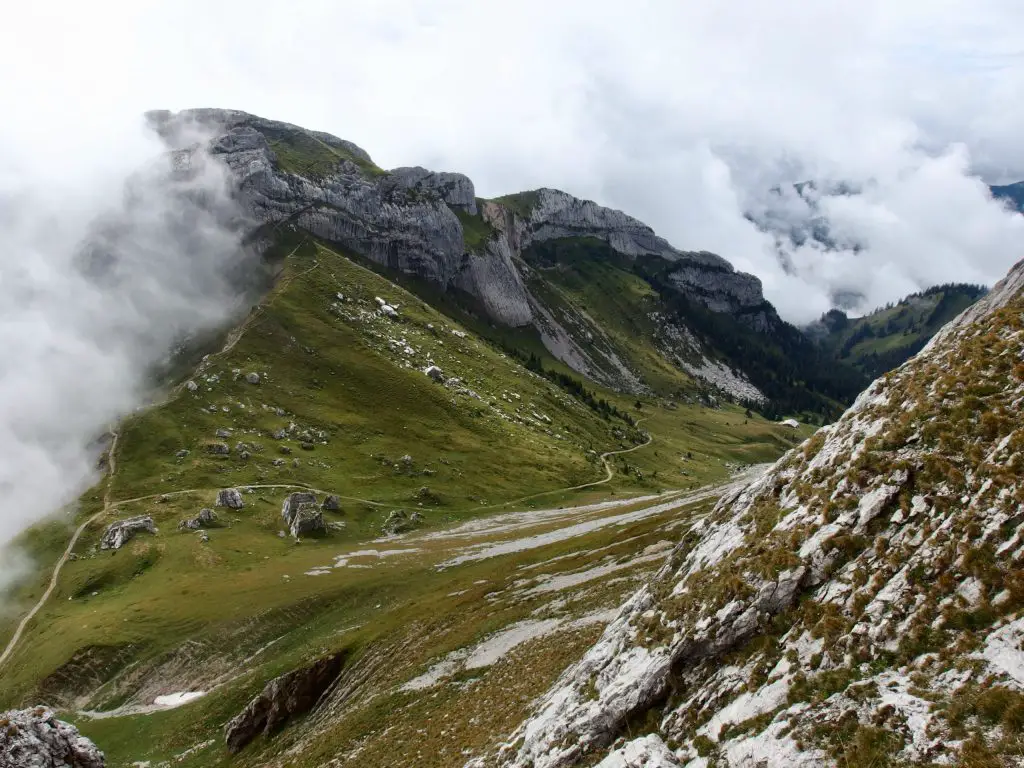 Le Pilatus ou mont Pilate durant notre Randonnée en Suisse