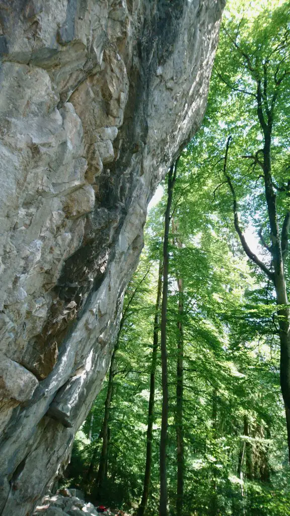 Escalade de Lehn en Suisse