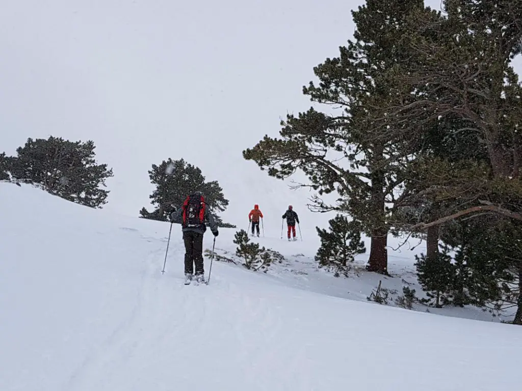 Ski de randonnée avec le CAF du Pic Saint Loup Ski de randonnée avec le CAF du Pic Saint Loup