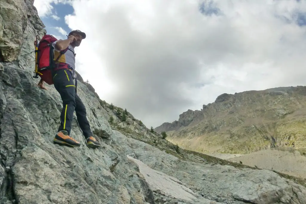 Le Tchoi, connecté avec le comparse marseillais Crespi - nos « Monstres » de la montagne toujours en lien !