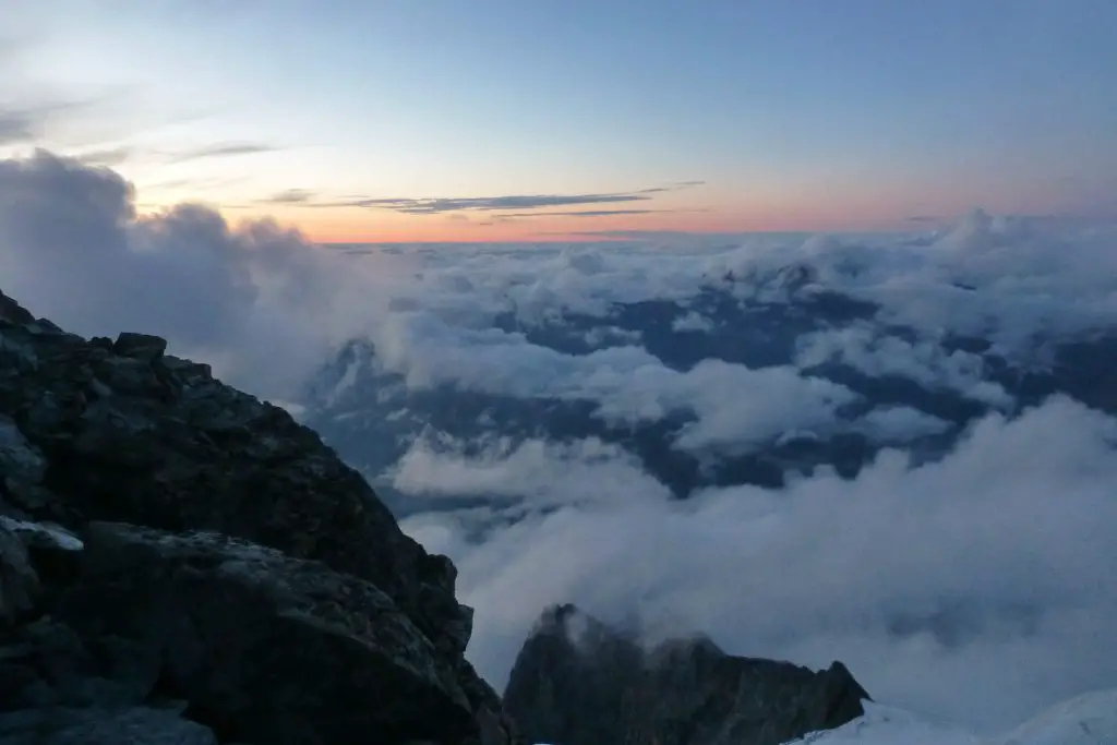 Vu depuis la Meije .....Magique !