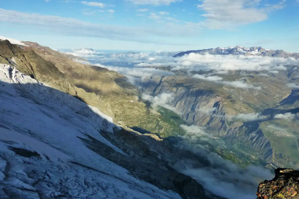 Retour à la vallée .... après notre voyage Meije