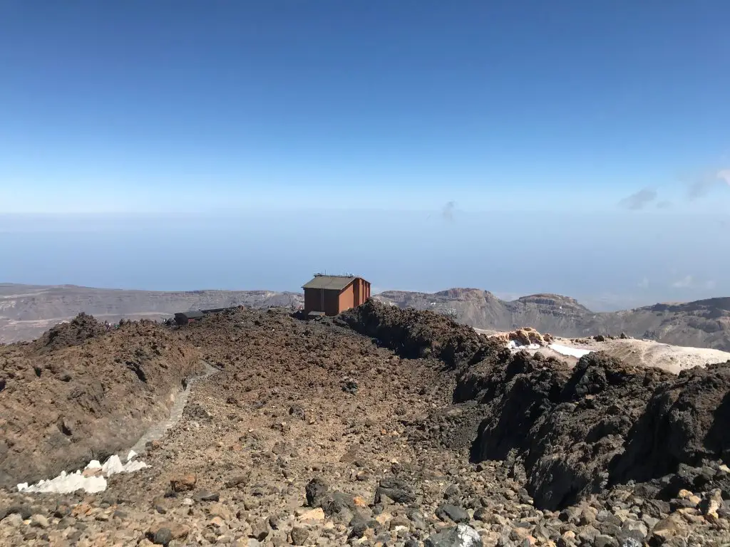 Vers le sommet du Mont Teide à Ténérife