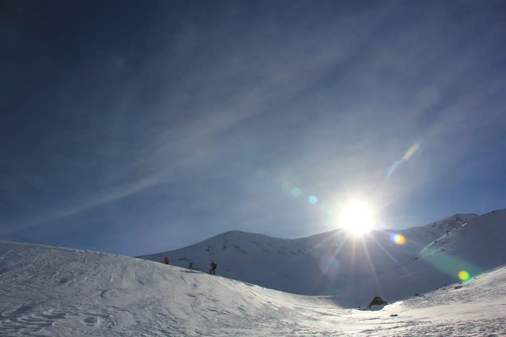 Bonne nouvelle si il y a de la croûte, c’est qu’il a de la neige