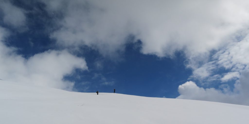 Max et moi dans la remontée