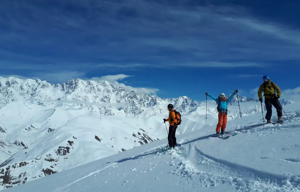 Première descente sans encombre