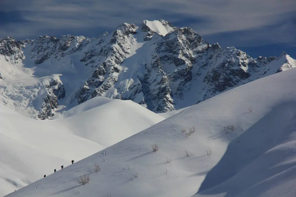 ski de randonnée en Georgie pour un groupe d’italiens