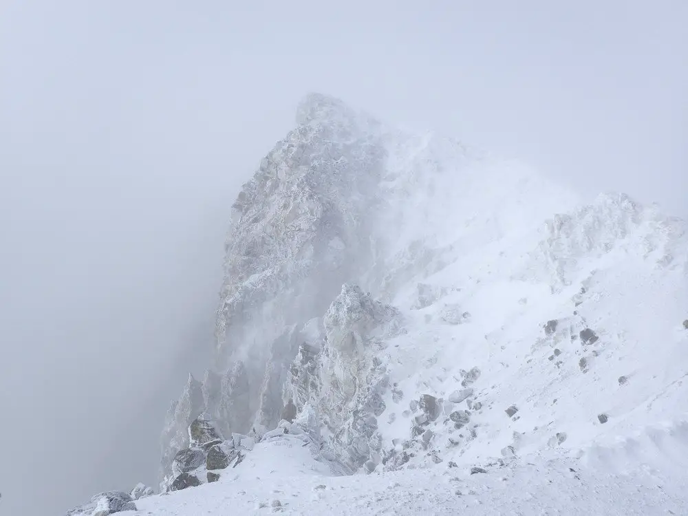 Le cratère du volcan Pico de Orizaba 5636 m