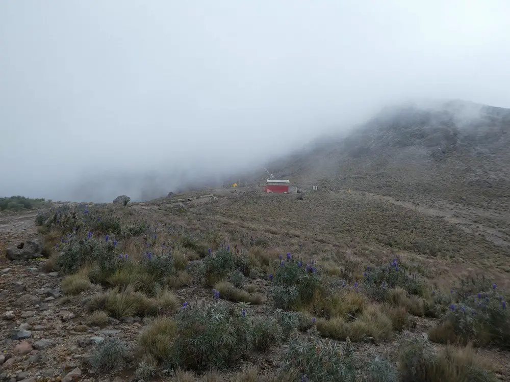 Le refuge Albergue Piedra Grande 4230 m