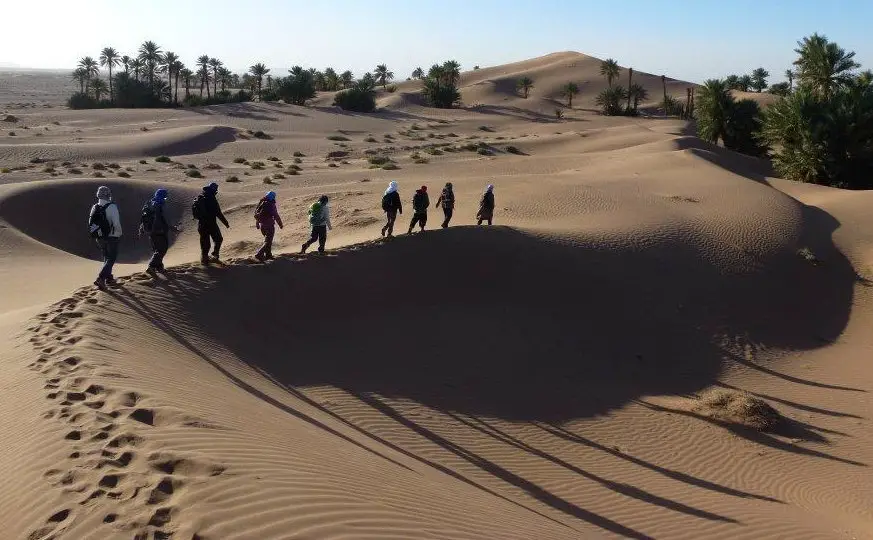 Randonnée sur les dunes du Maroc avec Vision Berbère Voyage