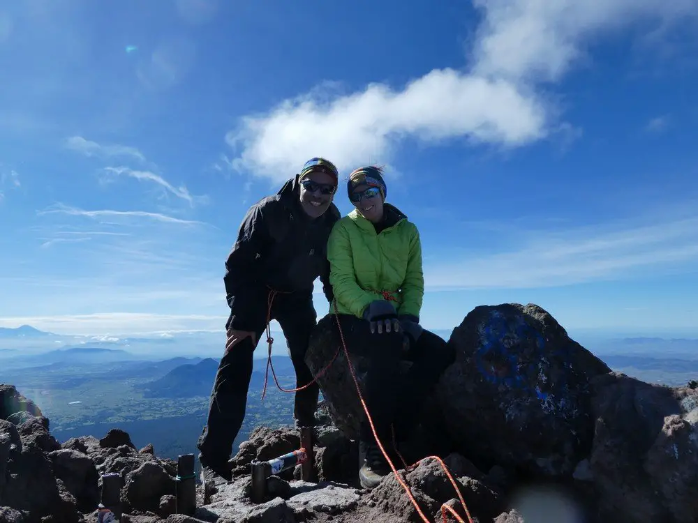 Sommet La Malinche volcan du Mexique