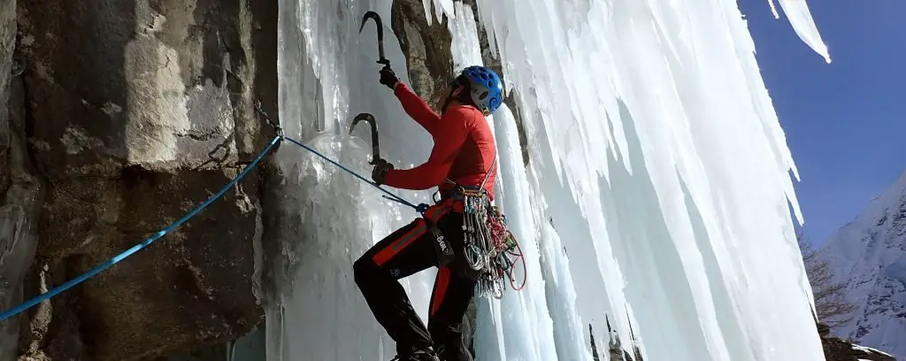 corde cascade de glace