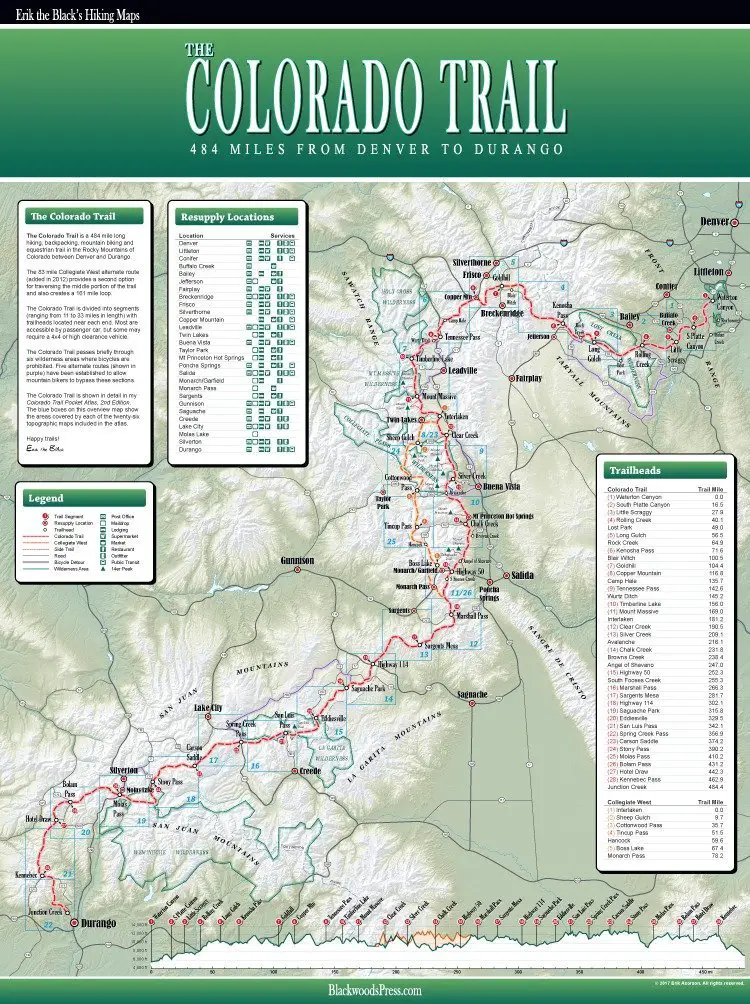 Carte du CT