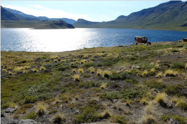 La hut au bord du lac où nous passerons une nuit
