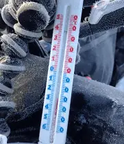 -29° ce matin lors du voyage à vélo sur le fleuve Amour en Sibérie 