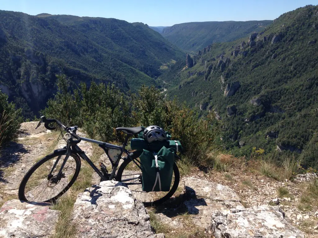 Itinérance à vélo en solitaire dans le secteur de la Lozère