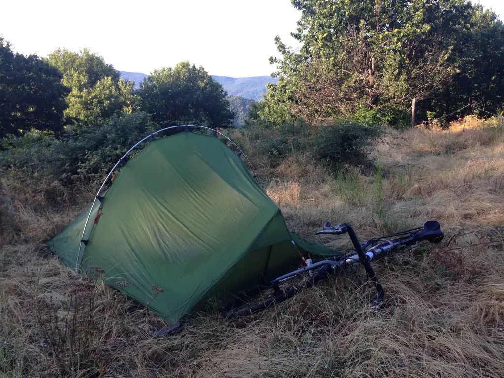 Sur la montagne du Bougès en Lozère lors de l