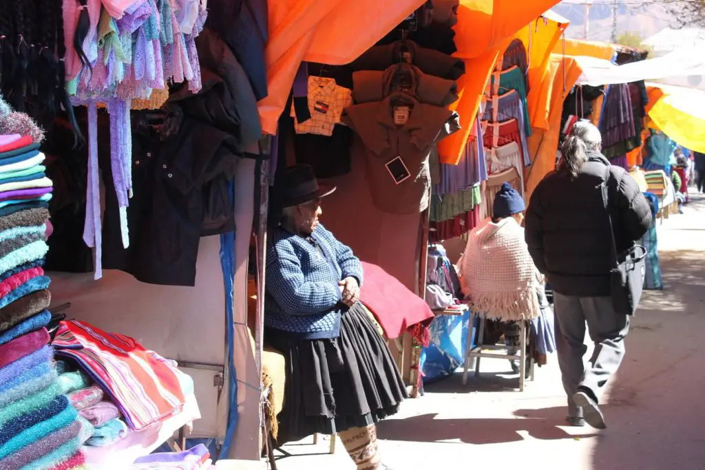 marché Bolivien